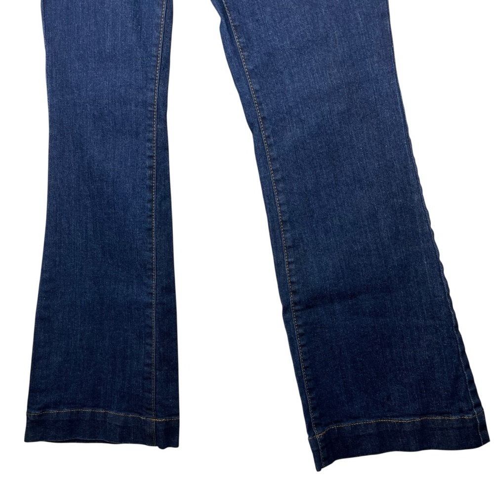 OAT New York Mid-Rise Sailor Boot Cut Jeans 25 - Picture 4 of 7